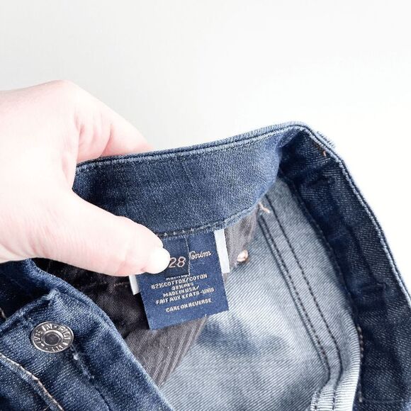 Fidelity Denim Womens Japan Rose Viper Rinse Bootcut Denim Jeans Blue Size 28 - Picture 6 of 11